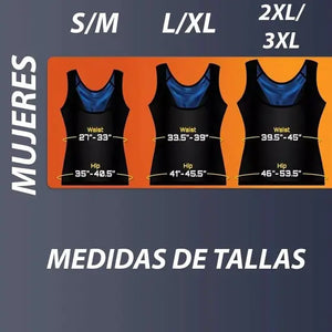Faja sauna para gimnasio